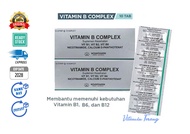 (STRIP isi 10) Vitamin B COMPLEX Vit B1 B2 B3 B5 B6 Novapharin B Komplek