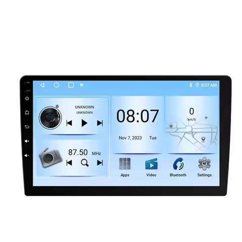 9inch Car Auto Android Radio BT5.0 with WIFI DSP Carplay AHD Portable 2 Din Universal Car DVD Player