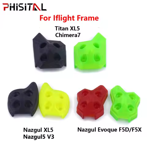 PHISITAL 3D printed TPU Arm Guard/Pad Soft TPU protection for iflight Nazgul Evoque F5D/F5X/chimera7