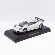 稀有 1/64 京商 McLaren F1 GTR 銀色 Kyosho 麥拉倫 2009生產