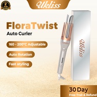 (Mimi) UKLISS Auto Hair Curler 38mm Salon Style Voluminous Curls Ceramic Coating Roller Hair Automat