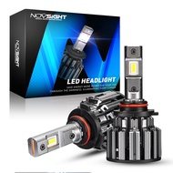 Novsight F03 H4 H7 9005 9006 80W 6000K Car LED Headlight 15000LM  Super Bright A Pair H11 fog light