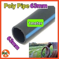 Poly Pipe 63mm (1meter)