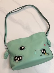 Loewe x Totoro 綠色手提包