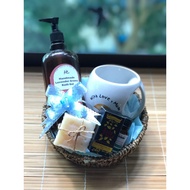 Lemon Grass Spa Gift Set (Bath Gel with Mug) ~ Mother's Day / Father's Day / Valentine's / Birthday Gifts / Hari Raya / Deepavali / Christmas