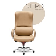 E3111H Leather Office Chair / Director Office Chair / High Back Chair / Office Furniture / Kerusi Pe