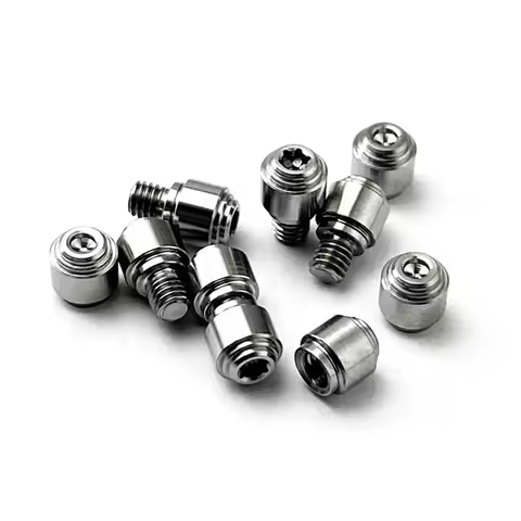 1 Set Titanium Knife Thumb Stud Push Screw Rivet Nail For Benchmade Bugout 535 Knives Handle DIY Mak