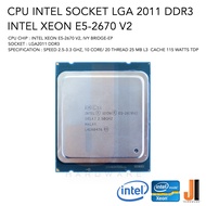 CPU Intel Xeon E5-2670 V2 10 Core/ 20 Thread 2.5-3.3 Ghz 25 MB L3 Cache 115 Watts TDP No Fan Socket LGA 2011 DDR3 (สินค้ามือสองสภาพดีมีการรับประกัน)