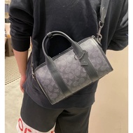 Men Bag Men's Bag GOTHAM No. 24 Classic Logo PVC with Leather Men's Bag Luggage Bag Shoulder Crossbo