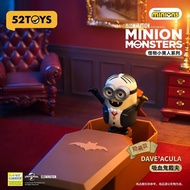 Ready Stock Service Box [52TOYS] Monster Minions Clockwork Movable Mystery Box Figure Trendy Toys Gi