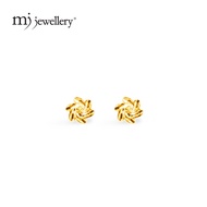 MJ Jewellery Gold Earrings S120 , 375 Gold & 916 Gold