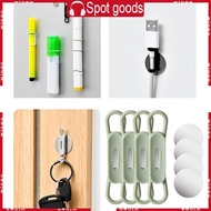 WIN 4Pcs Magnetic Pen Holder Silicones Pen Holder Magnetic Marker Holder