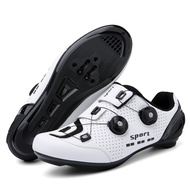 2024 Men Sports Dirt Road Bike Shoes MTB Cycling Shoes Flat Speed Cycling Sneakers Flats Mountain Bi