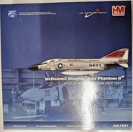 絕版品 HM 1/72 F-4J（HA1921)美國海軍幽靈式戰機炸彈猫 Hobby Master 不是jc