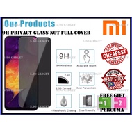 Redmi A3 A2/A2 Plus/A1/10A/Redmi 9/Redmi 9A/Redmi 9C/Redmi 9T 2021/Redmi 7/8 9H Privacy Anti Spy/9D 