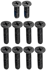 Gintai 10Pcs Lower Bottom Base Cover Case Screws Replacement for ASUS E510 E510M E510MA L510 L510MA