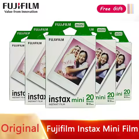 Fujifilm Instax Mini Film White Edge 10-100 Sheets Instax Mini LiPlay 11 12 8 7s 70 90 SP-2 LINk Ins