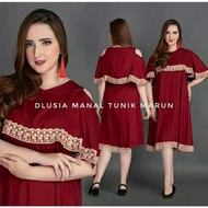 Daster arab DLUSIA MANAL TUNIC by dlusia ld 110 cm Pj 120 cm