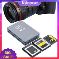 10Gbps XQD/SD Memory Card Reader with USB C To USB A/C 3-in-1 CFexpress Type B Card Readers Adapter 