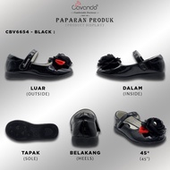 Cavando Kids Shoe CBV6654/CBV6655 Black/Purple - Kasut Kanak-Kanak Kasual Ringan Selesa