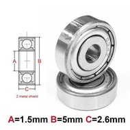Lorentz Racing 691XZZ 1.5x5x2.6mm Metal shields Bearing