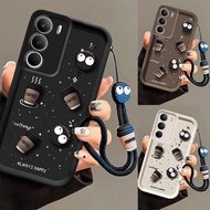 Casing realme c71 case  coffee cup Anti-drop protective phone case