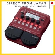 ZOOM B1 FOUR Bass Multi-Effects Pedal (Red)