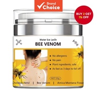 Bee Venom Care Cream with Glycerin - Hydrating Moisturizer for All Light Beige Skin Types, Body, Arm
