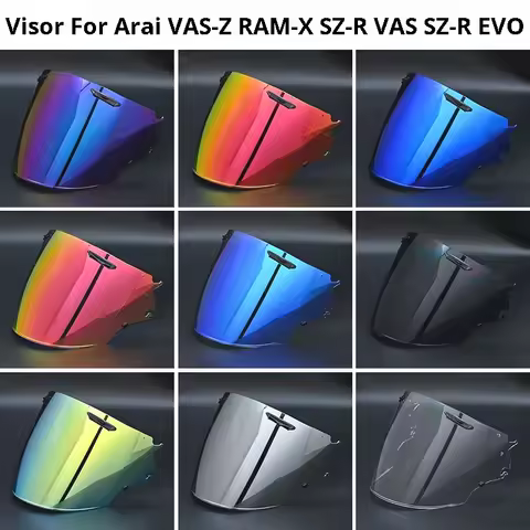 For Arai VAS-Z RAM-X VZ-RAM SZ-R SZ-R VAS SZ-R EVO Motorcycle Helmet Visor Shield Lens Windshield Ca