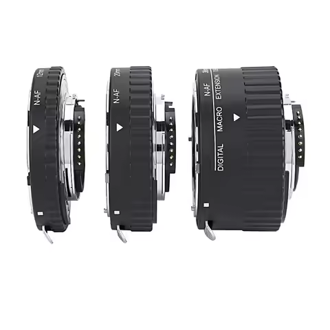 Meike Auto Focus Metal AF Macro Extension Tube for Nikon D7100 D7000 D5100 D5300 D3100 D800 D750 D60
