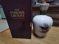 Famous grouse 瓷瓶 whisky