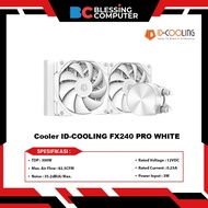 Cooler ID-COOLING FX240 PRO WHITE AIO CPU WATER Cooling Processor Fan/ Processor Fan/