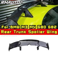 premium-Car Rear Spoiler Rear Trunk Spoiler Wing Rear Roof Wing Spoiler ABS Body Kit For BMW M3 M4 G
