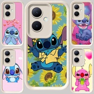 M-27 Stitch White Casing for OPPO Reno 13F 11F 10 11 8T Pro 5G