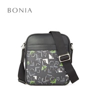 Bonia Black Gerardo Postman Bag