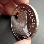 GS Australia 1oz Giant Panda Silver Coin With Diamond Elizabeth