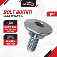 90109-068A4 Yamaha Original Y16ZR Y16 Y15ZR V2 (1804) NVX V1 V2 Nmax Front Fender Allen Key Tepi Mud