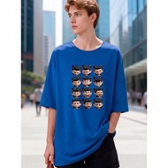 2Y612 [AIYOU] M-5XL T Shirt Baju Perempuan Style Tshirt Lelaki Men Clothes Crop Top Plus Size Seluar