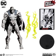 PROMO MCFARLANE TOYS BLACK ADAM WITH BLACK ADAM COMIC (LINE ART VARIANT) ACTION FIGURE TOY AND HOBBY