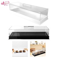 Abbraccia Dessert Cake Tray Pastry Display Case with Clear Lid Bakery Pastry Display Case