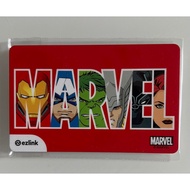 Red Marvel Ezlink card