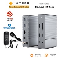 HyperDriver GEN2 16 IN 1 Thunderbolt 3 Docking Station and 180W DC Power Supply For MB/Chorm/PC/Lapt
