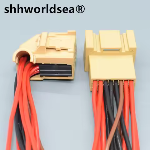 shhworldsea 16 Pin 8E0 972 416 A Auto Reversing Radar Wire Socket Parking Module Connector 8E0972416