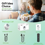 XGODY Gimbal A2 Spherical Projector Android 11 HD 1080P and 4K Support Auto Focus Speaker 3Wx2 300 A