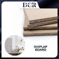 DCR 3MM DIY Shiplap Board Papan Shiplap MDF Slat Wall Brick Board Panel