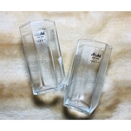 Asahi Beer ~Super Dry~ Crystal Beer Glass (Set of 2)