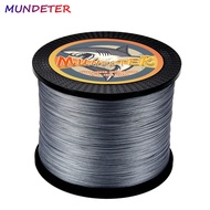 Mundeter 4 Strands 300M Braided PE Fishing Line Tool Braided Fishing Braided Wire Rope Fishing Bait 