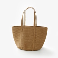 Muji Woven Bag Japan Imported Muji Straw Woven Bag Womens Woven Handbag Small Capacity Paper