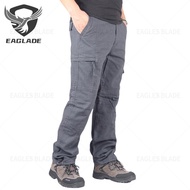 Eaglade Tactical Cargo Pants for Men Cotton Multi Pockets M-3XL J16