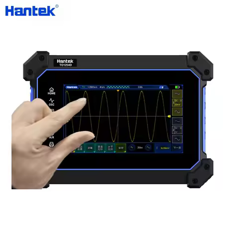 Hantek TO1112D TO1112C Portable Handheld Touch Screen digital Oscilloscope 110Mhz 2-Channels + multi